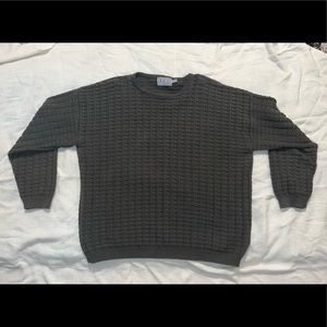 T.L.C by Lambert Mens Large Olive Sweater